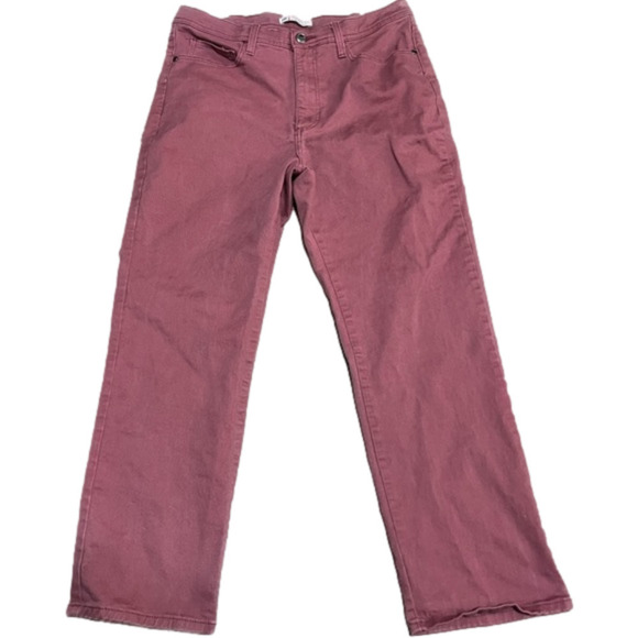 LEE Classic Fit at the Waist Pink/Red Women’s Jeans (Sz 14p) - Picture 1 of 9